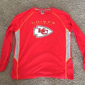 2XL Kansas City Chiefs Dri-fit L/S